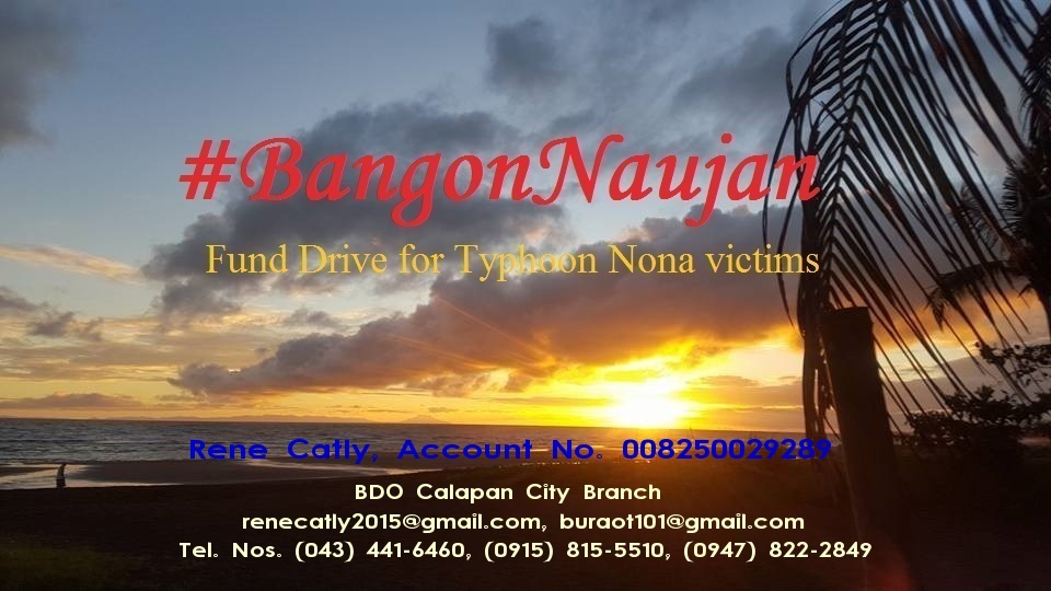 Bangon Naujan Fund Drive